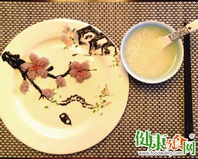 儿童早餐食谱大全之桃花依旧笑春风