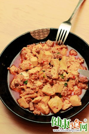 夏天消暑菜谱 麻婆豆腐的做法