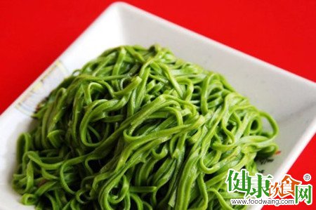 夏天吃什么好?要想胃口好来碗菠菜面