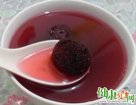 自制解暑酸梅汤来美容和瘦身