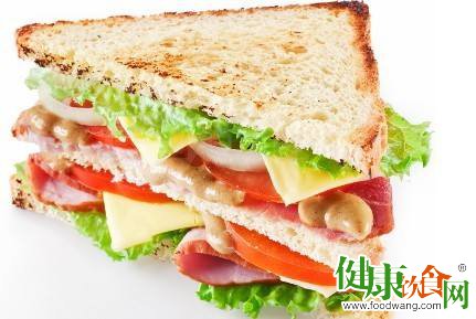 美食做法:改良方法做出健康三明治