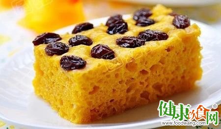 今日美食:教您自制松软南瓜发糕