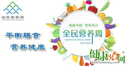 全民营养周:教你“吃”出健康