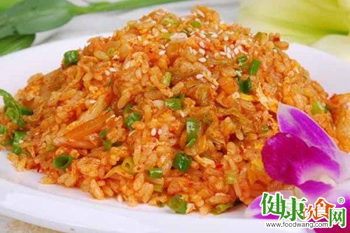 风味独特的泡菜炒饭